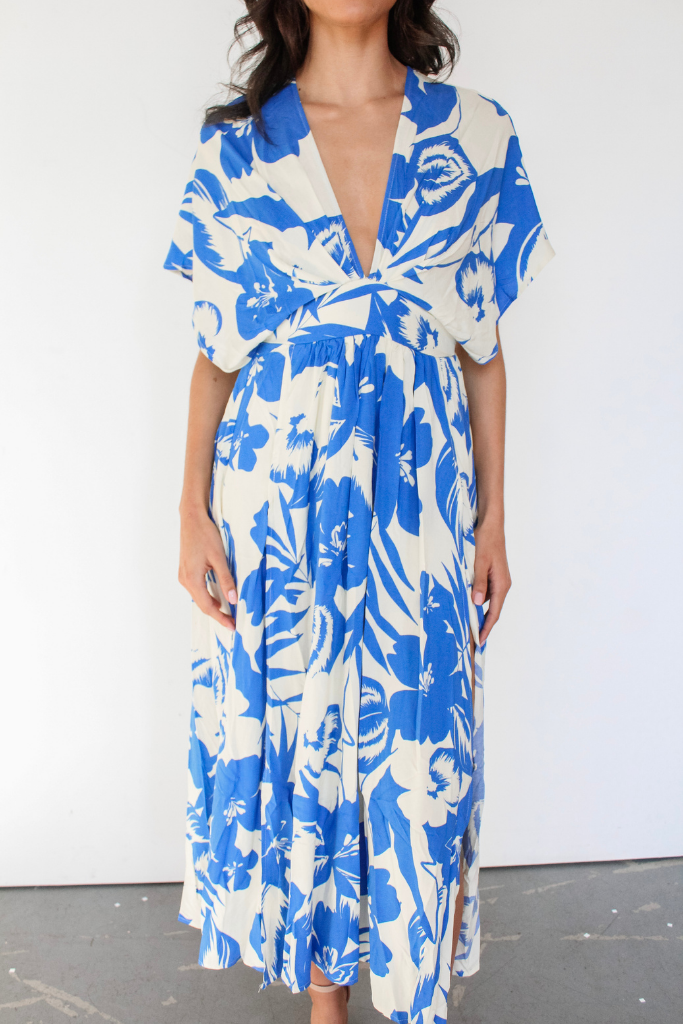 Roaring Waters Maxi Dress