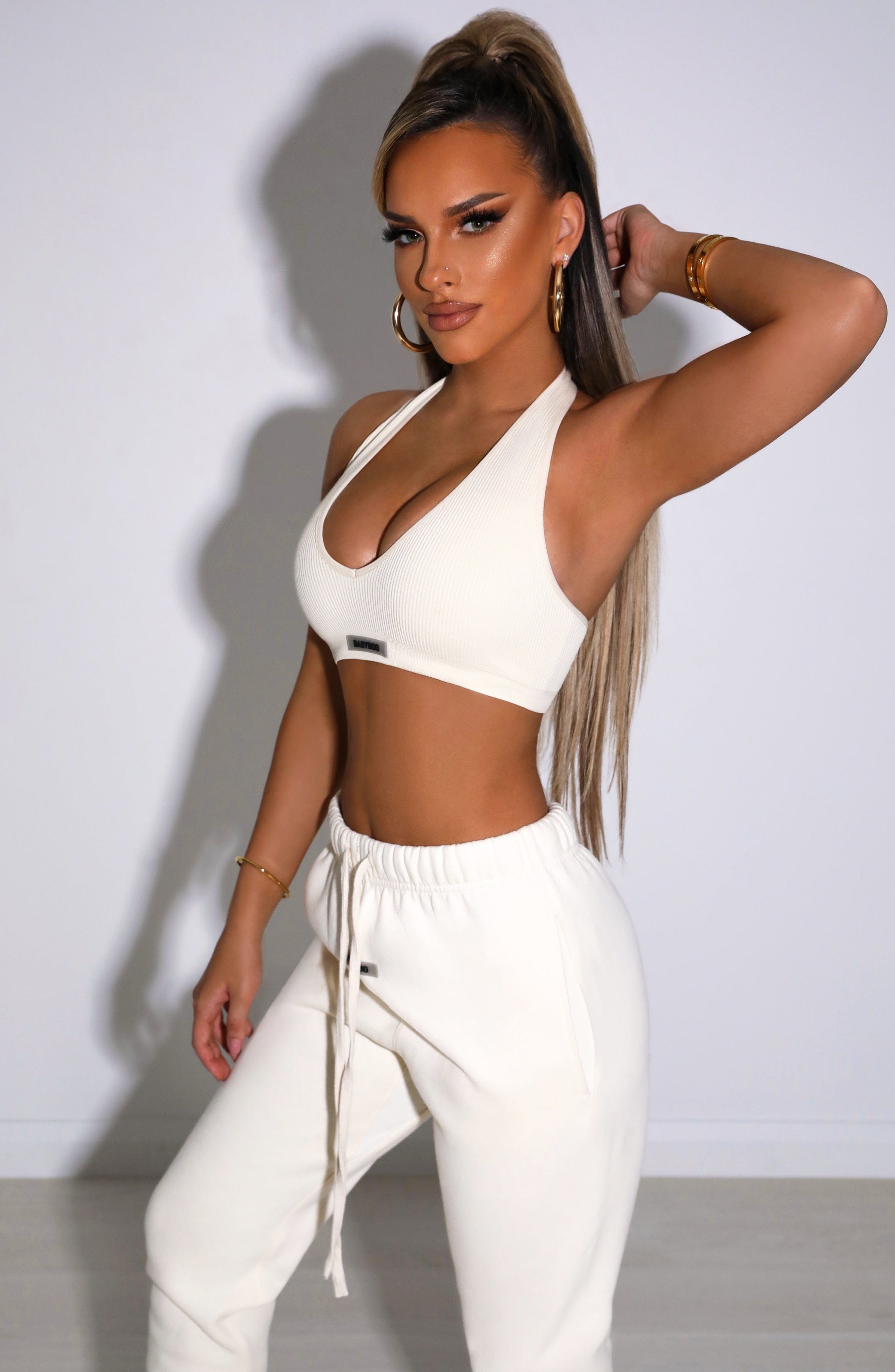 Kami Luxe Crop - Cream